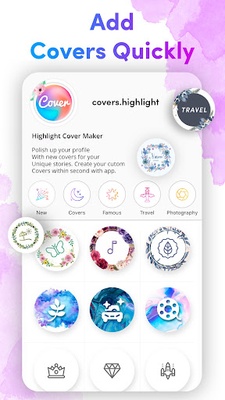 Cover Highlights + Logo Maker, screenshot 1
