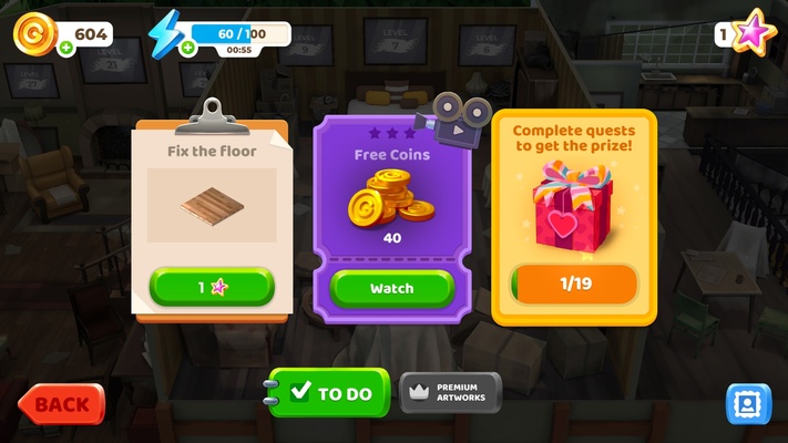 Gallery Coloring Book and Decor screenshot 1