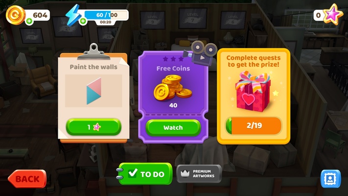 Gallery Coloring Book and Decor screenshot 1