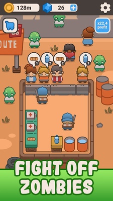 Idle Outpost: Business Games screenshot 1