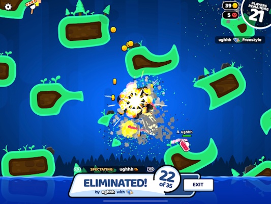 Rocket Bot Royale screenshot 1