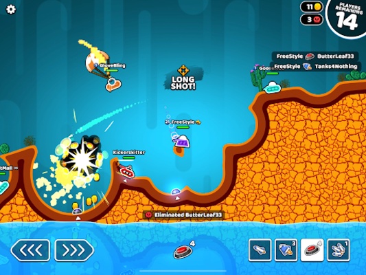 Rocket Bot Royale screenshot 1