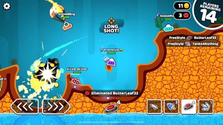 Rocket Bot Royale screenshot 1