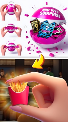 Mini Surprise ASMR Food Brands screenshot 1