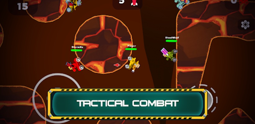 Battle Tank IO screenshot 1