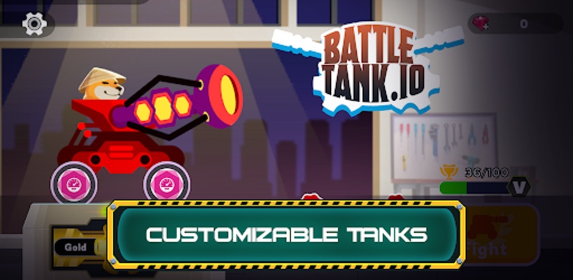 Battle Tank IO screenshot 1