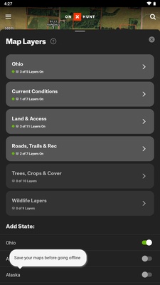 onX HUNT screenshot 1