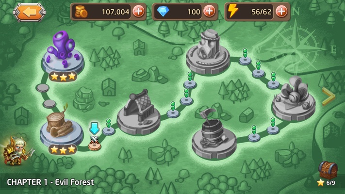 Heroes Legend: Idle Battle War screenshot 1