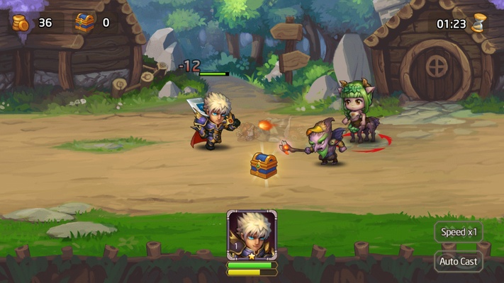 Heroes Legend: Idle Battle War screenshot 1