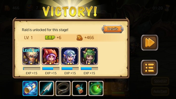 Heroes Legend: Idle Battle War screenshot 1