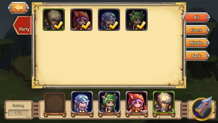 Heroes Legend: Idle Battle War screenshot 1