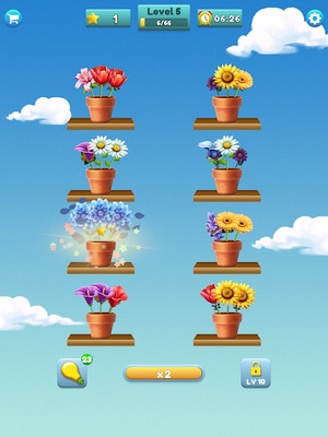 Flower Matching Game screenshot 1