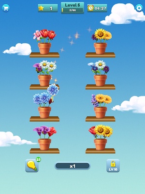 Flower Matching Game screenshot 1