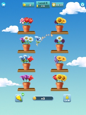 Flower Matching Game screenshot 1