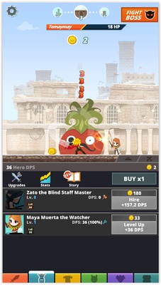 Tap Titans 2 screenshot 1