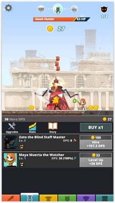 Tap Titans 2 screenshot 1