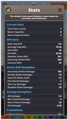 Tap Titans 2 screenshot 1