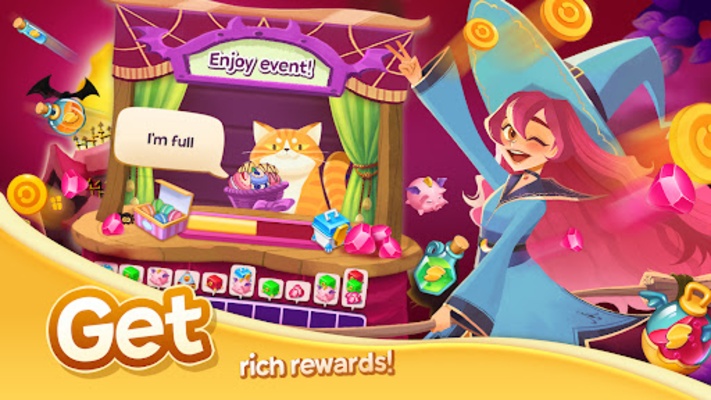 Merge Witch : Magic Story screenshot 1