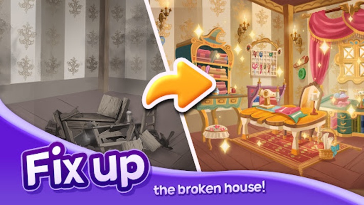 Merge Witch : Magic Story screenshot 1