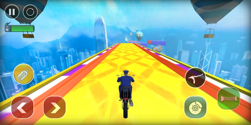Police Bike Stunts Games screenshot 1