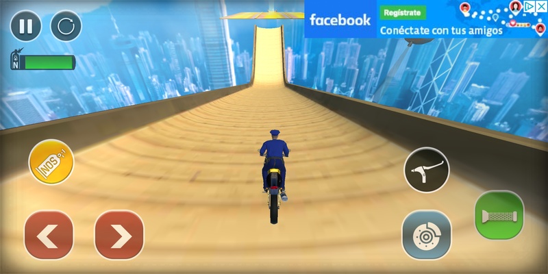 Police Bike Stunts Games screenshot 1