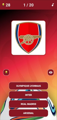 Football Logo Quiz screenshot 1