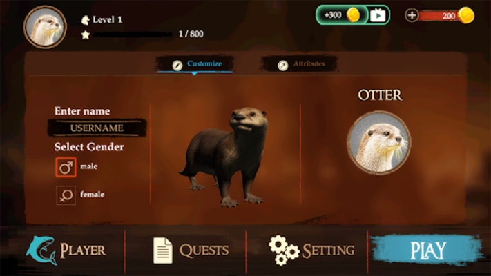 The Otter screenshot 1