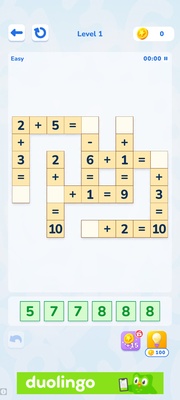 Math Crossword screenshot 1