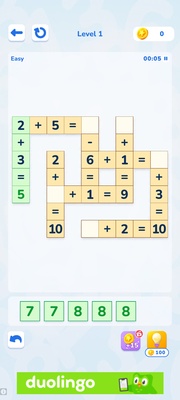Math Crossword screenshot 1