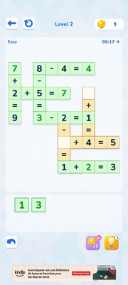 Math Crossword screenshot 1