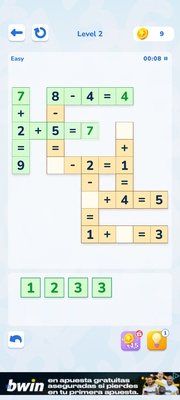 Math Crossword screenshot 1