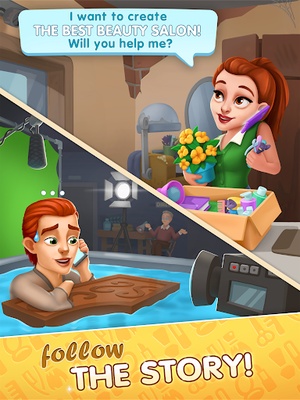 Beauty Tycoon: Hollywood Story screenshot 1