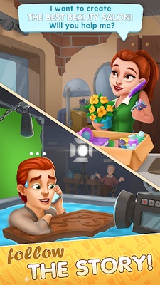 Beauty Tycoon: Hollywood Story screenshot 1